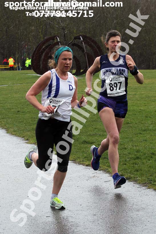 Senior womens and veterans NECAA Road Relays Champs., Hetton Lyons Oark, Hetton-le-Hole. Photo: David T. Hewitson/Sports for All Pics